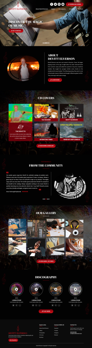 Web Design by Titan Eagle for this project | Design: #25682338