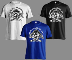 Blue Collar Bullshit | T-Shirt-Design von Andi Yan