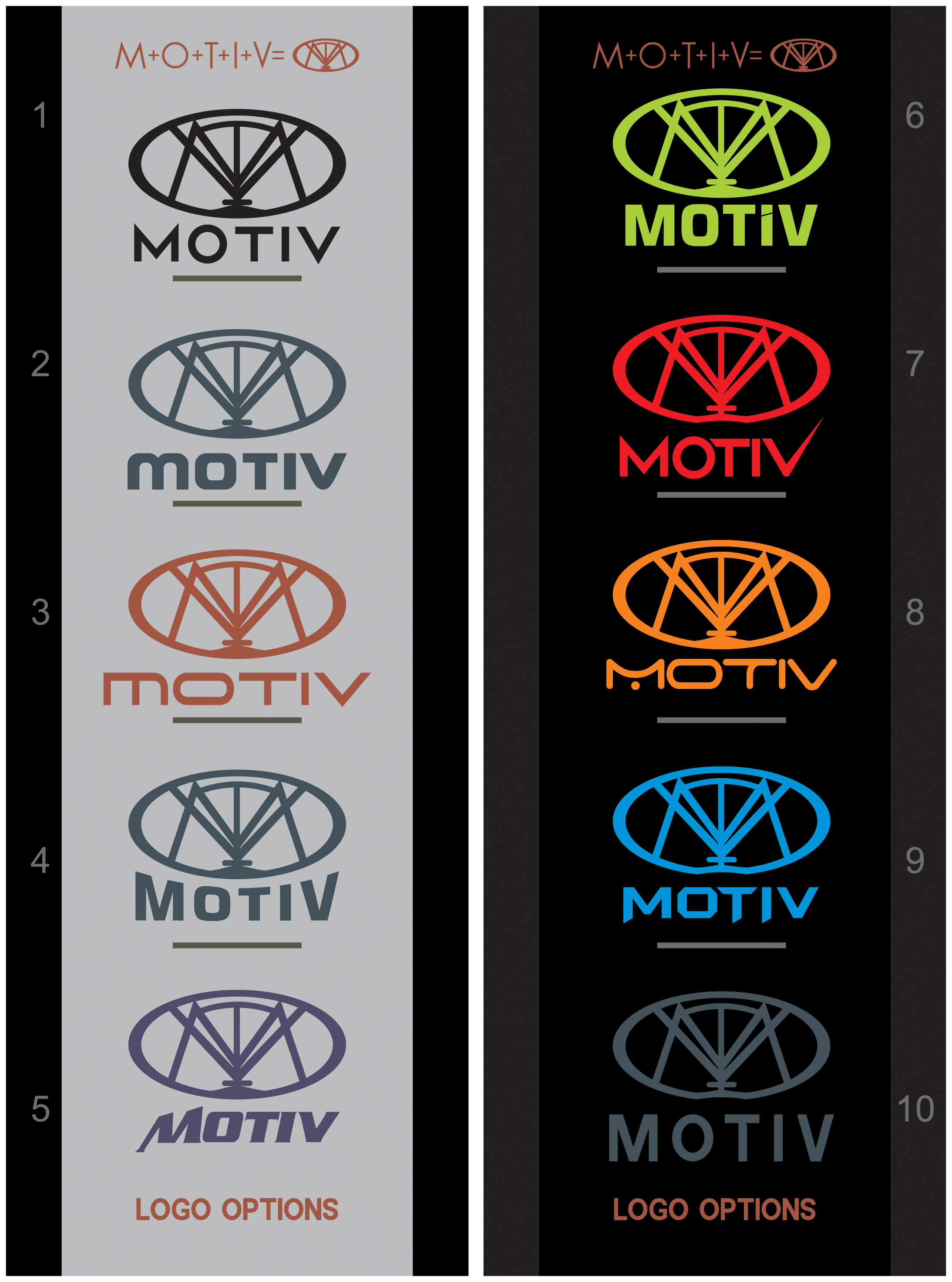 Logo Design by Tuba Art Studio. IZ (IMRAN ZW) for MOTIV MOTORSPORT, INC. | Design #25681042