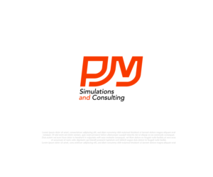 PM Simulations and Consulting | Logo Design by Ng V Duc
