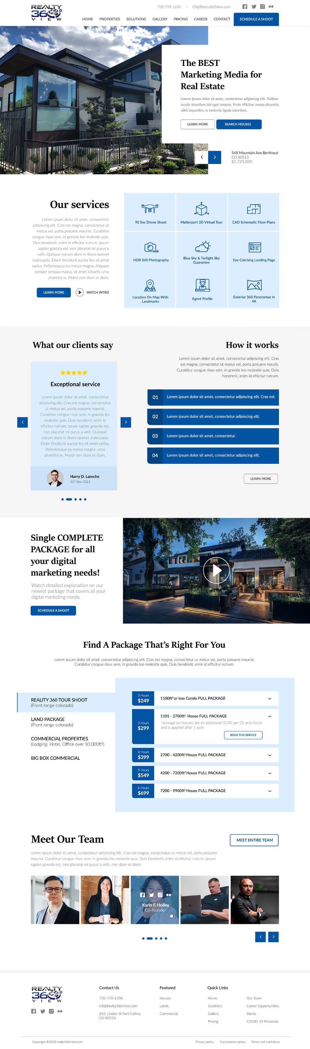 Web Design by Derek Media for this project | Design #25697124
