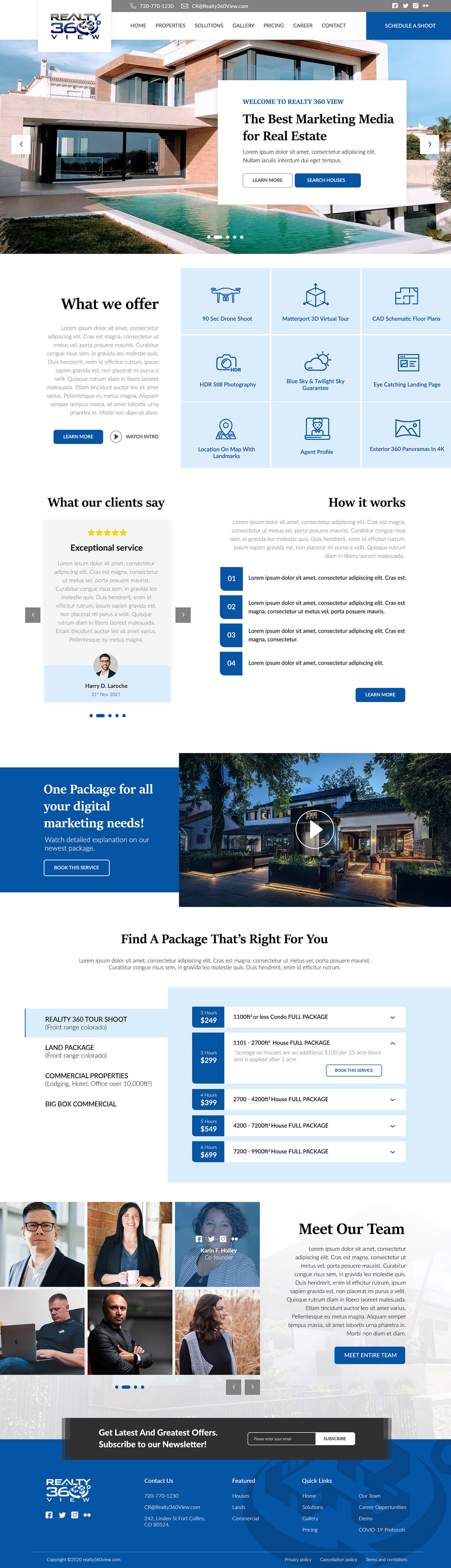 Web Design by Derek Media for this project | Design #25700903