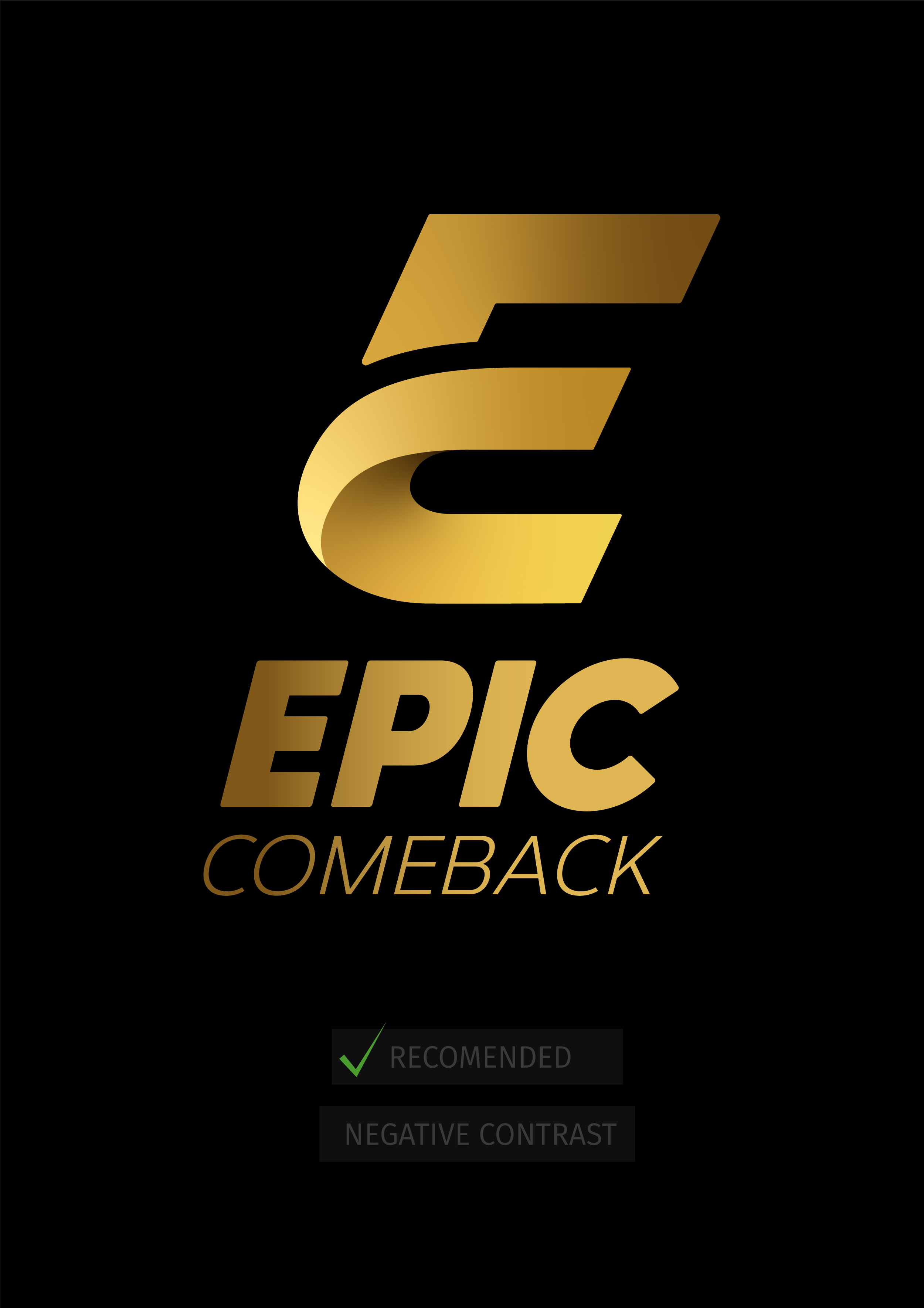 Logo Design by Facundo Valenzuela for Epic Comeback | Design #25694702
