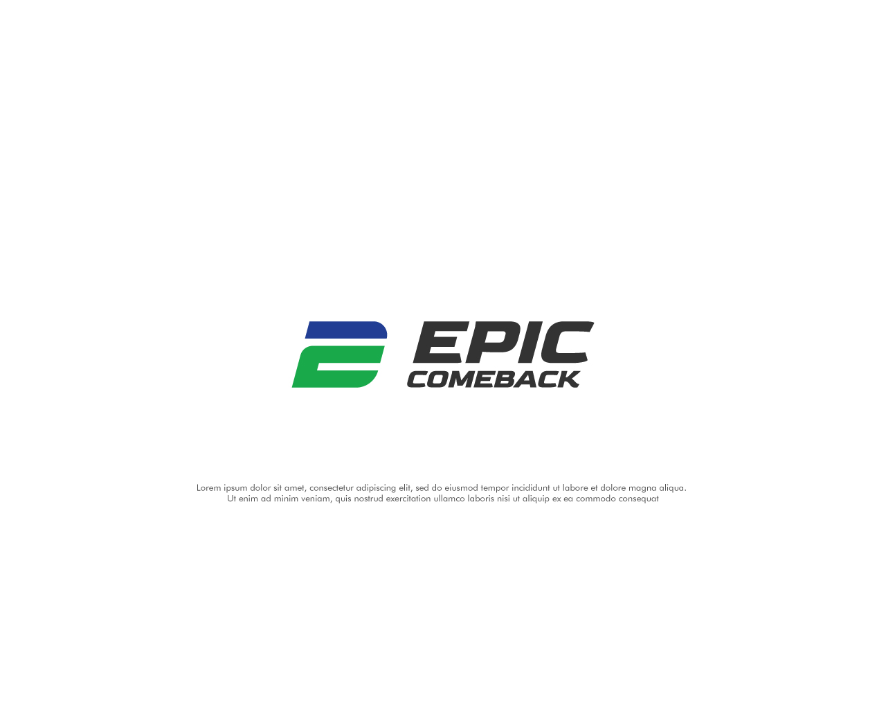 Logo Design by Ara Studio for Epic Comeback | Design #25715094