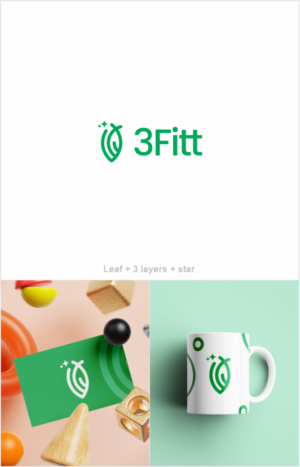 Logo Design by Naavyd for 3Fitt Life, Inc. | Design: #25702513