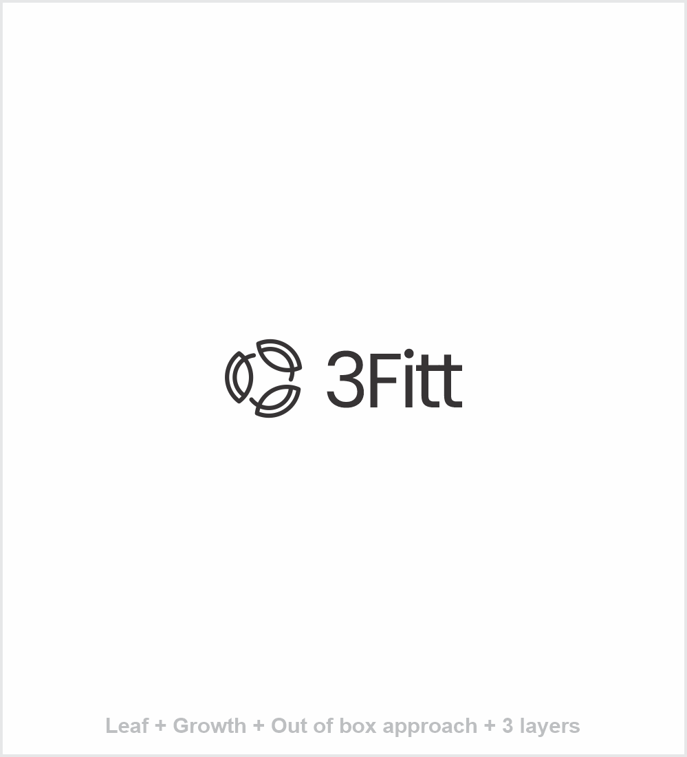 Logo Design by Naavyd for 3Fitt Life, Inc. | Design #25702515