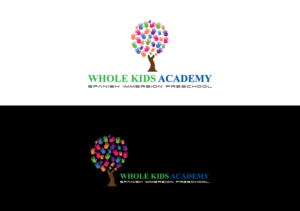 Whole Kids Academy - Spanish Immersion Preschool | Logo Design by DesIcon