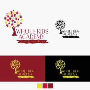 Logo Design by jaimechanics 2 for While Kids Academy | Design: #25697435