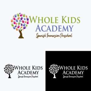 Logo Design by jaimechanics 2 for While Kids Academy | Design: #25697448