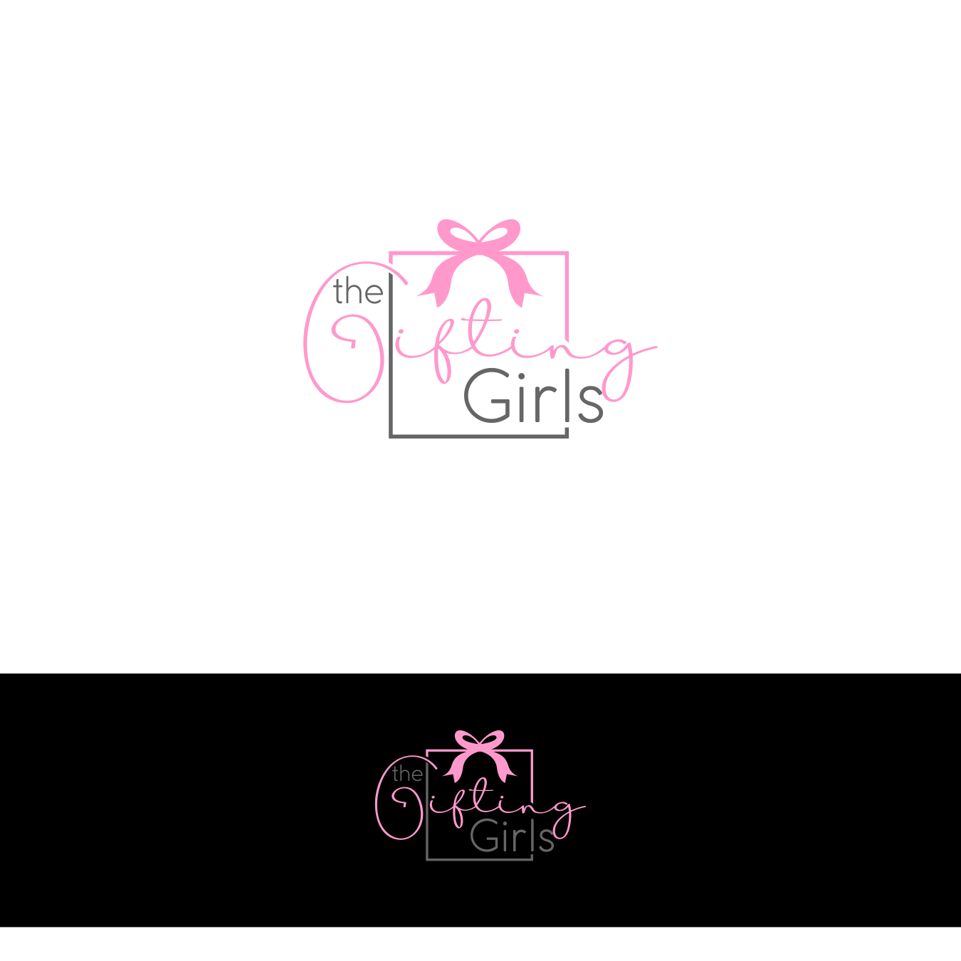 Logo Design by Arham Hidayat for The Gifting Girls  | Design #25717826