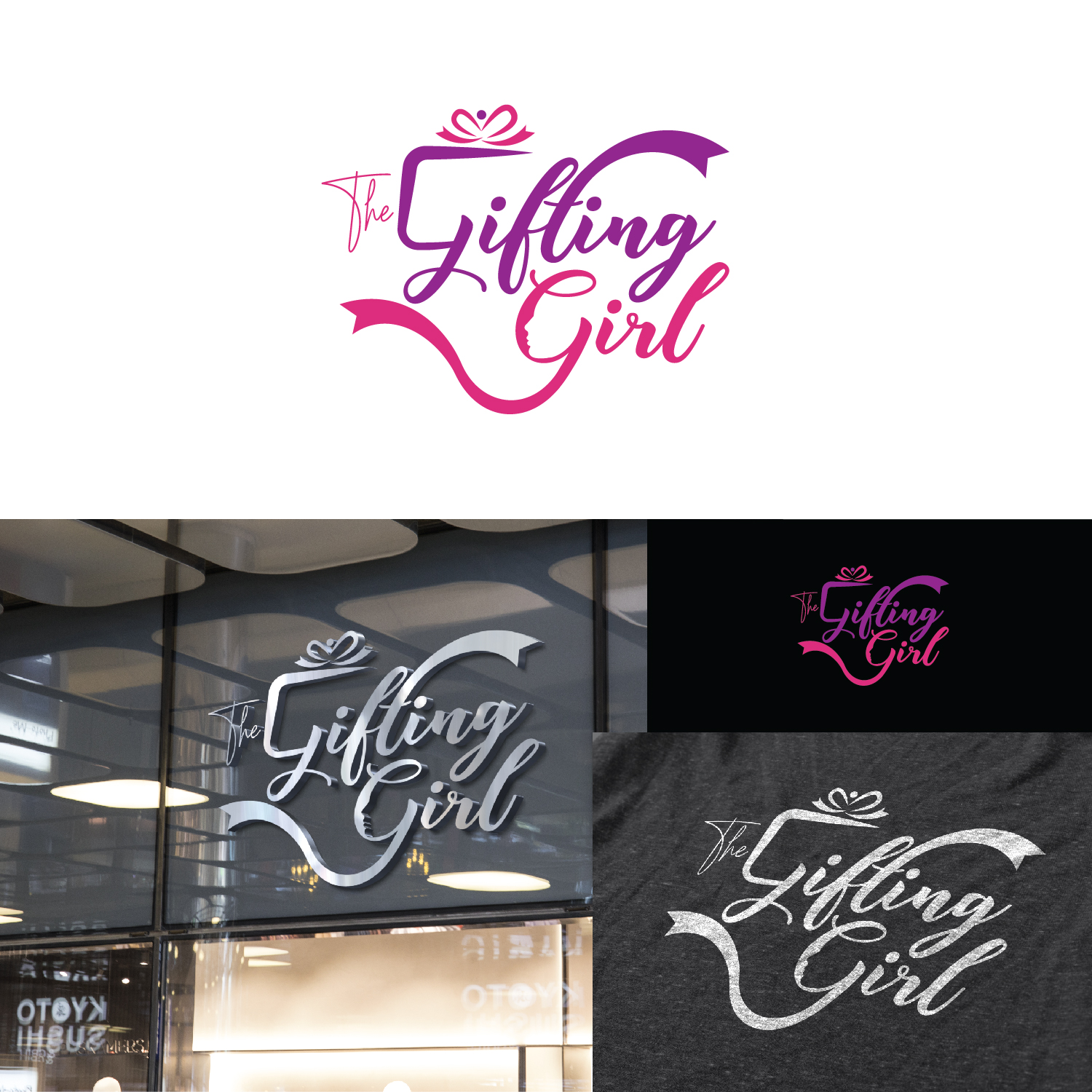 Logo Design by Maxo-Biz for The Gifting Girls  | Design #25696339