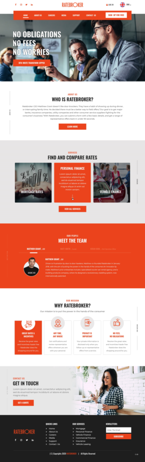 Diseño Web por pb para este proyecto | Diseño: #25687315