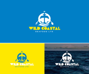 Wild Coastal Seafood Ltd | Logo Design by FourtuneDesign
