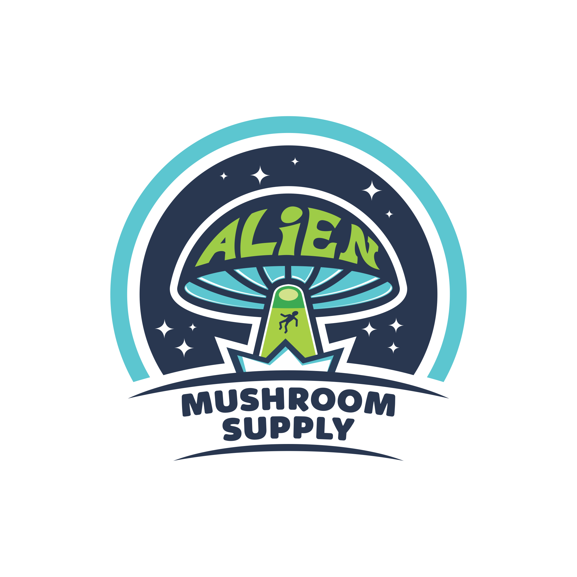 Diseño de Logo por Gigih Rudya para Alien Mushroom Supply | Diseño #25683702