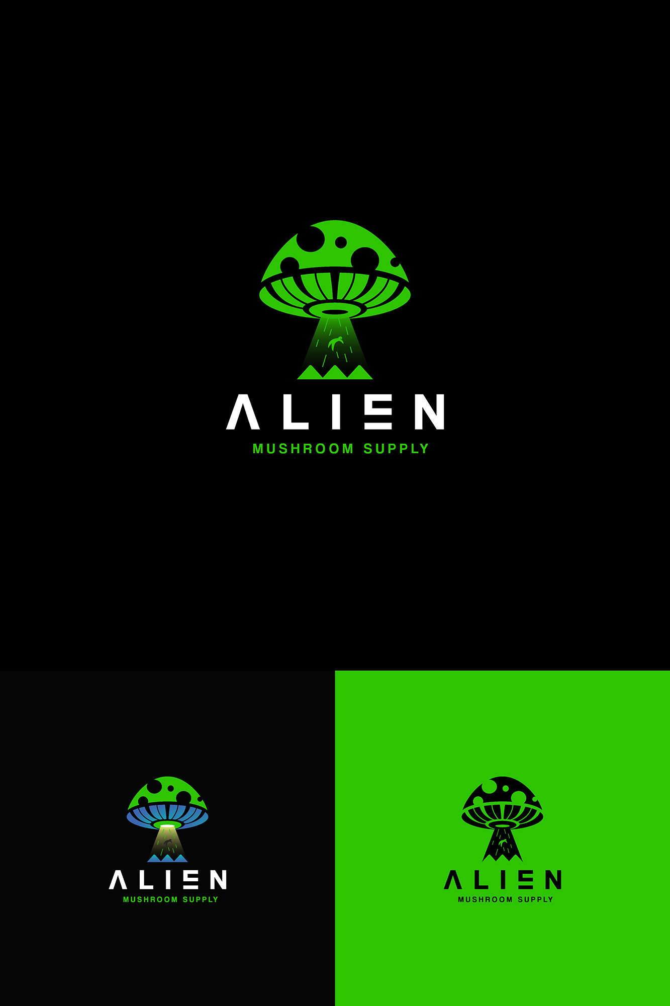 Diseño de Logo por Fandiart para Alien Mushroom Supply | Diseño #25703343