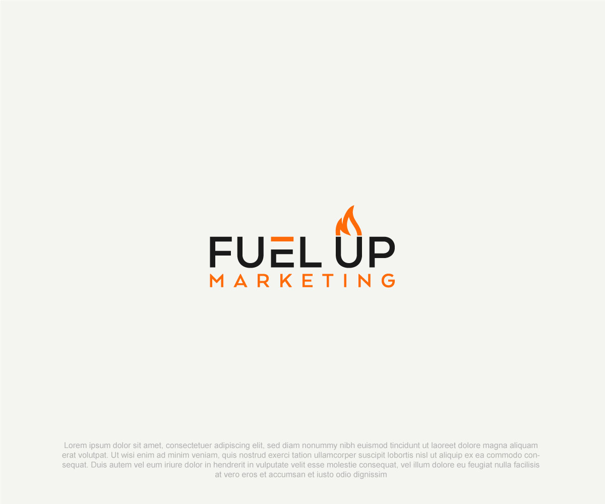 Logo-Design von Niizam Uddin für Fuel Up Marketing | Design #25690874