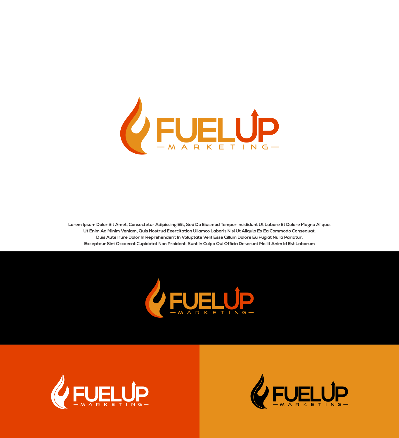 Logo-Design von Aditya.DwiRama für Fuel Up Marketing | Design #25693523