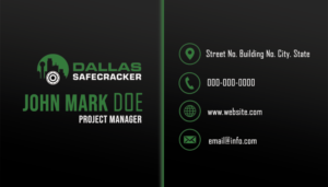 Diseño de Tarjeta de Presentación por franzouie19 para Lakeway Locskmith  | Diseño: #25679591