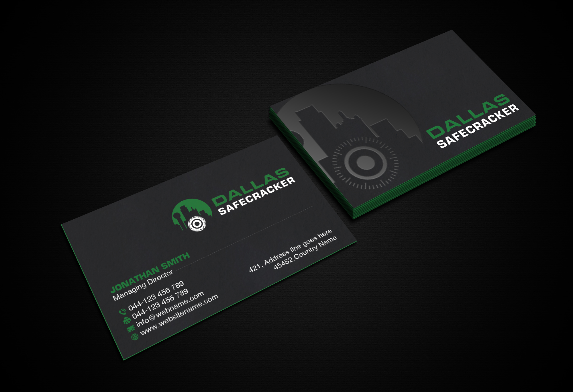 Business Card Design by Creations Box 2015 for Lakeway Locskmith  | Design #25679965