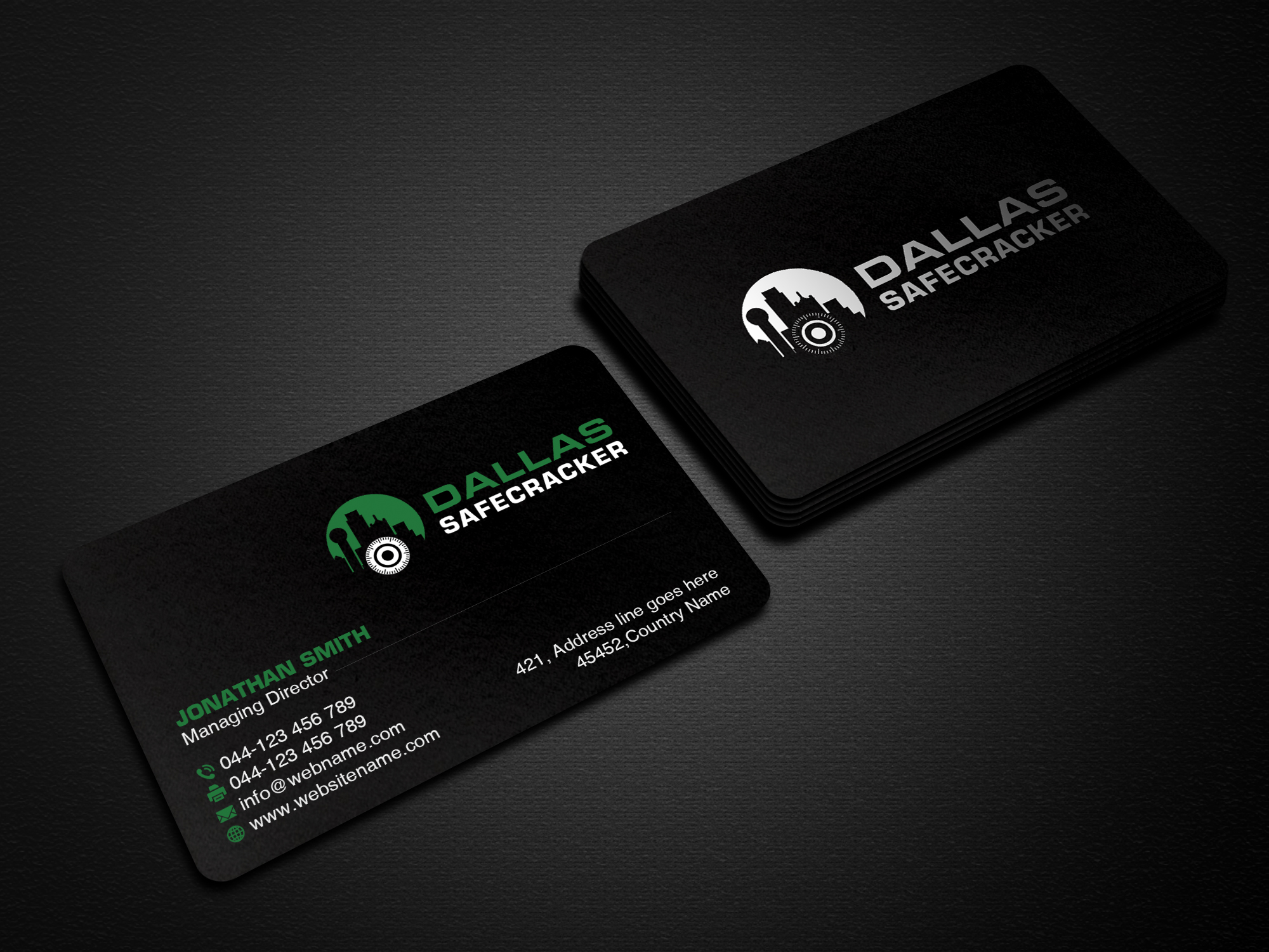 Diseño de Tarjeta de Presentación por Creations Box 2015 para Lakeway Locskmith  | Diseño #25679967