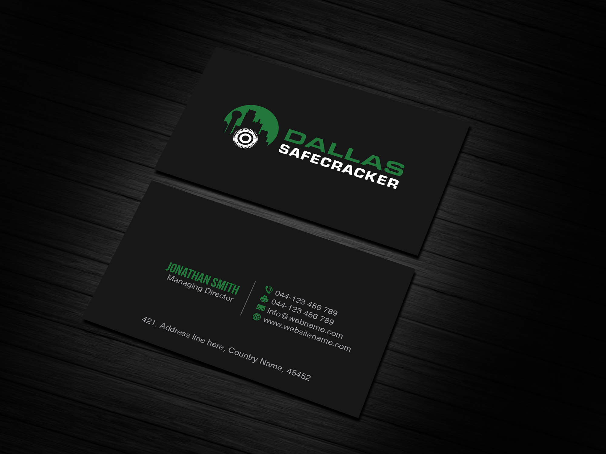 Diseño de Tarjeta de Presentación por Creations Box 2015 para Lakeway Locskmith  | Diseño #25684763