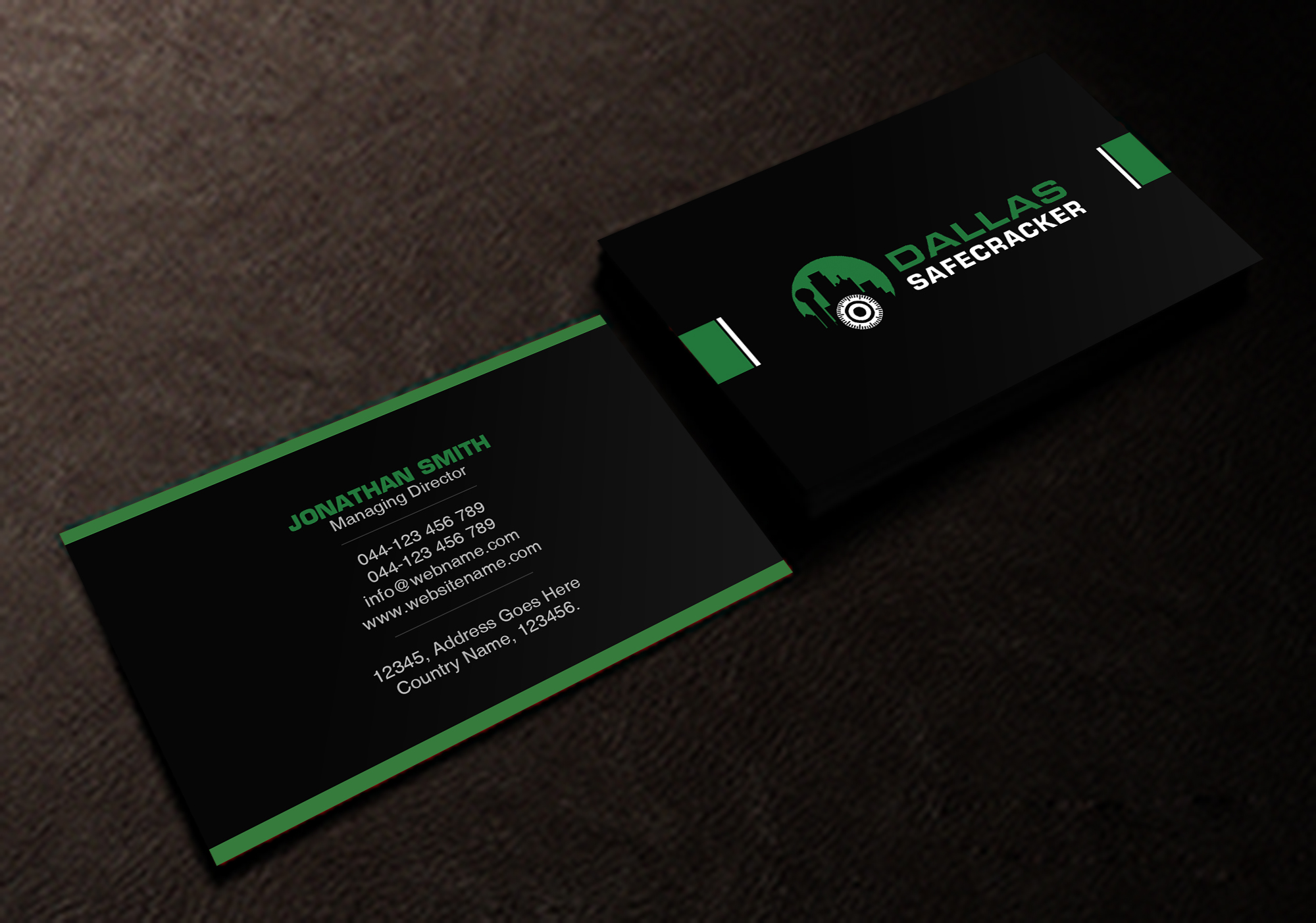 Diseño de Tarjeta de Presentación por Creations Box 2015 para Lakeway Locskmith  | Diseño #25684767