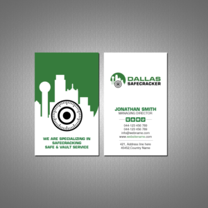 Diseño de Tarjeta de Presentación por Creations Box 2015 para Lakeway Locskmith  | Diseño: #25684770