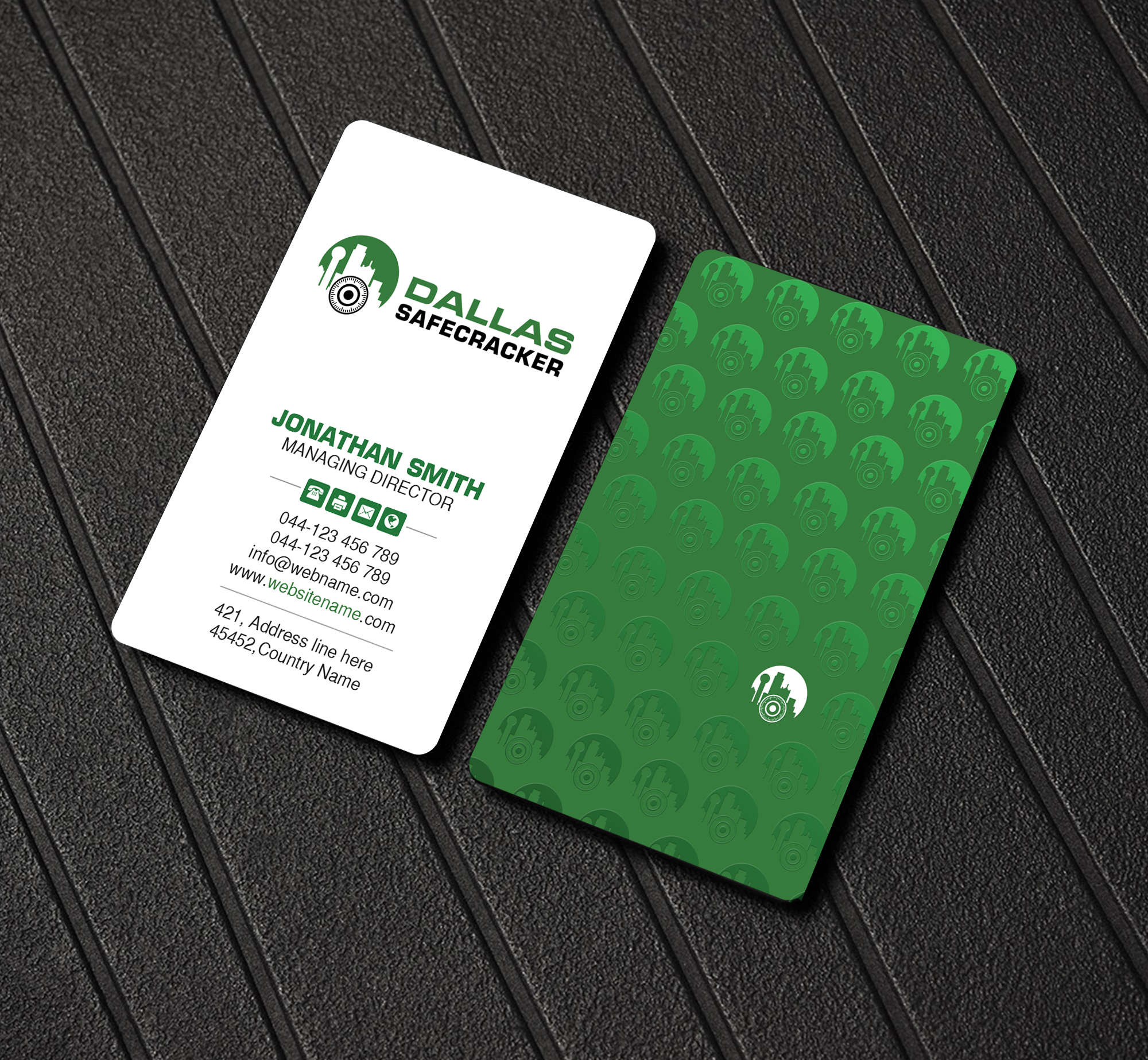 Diseño de Tarjeta de Presentación por Creations Box 2015 para Lakeway Locskmith  | Diseño #25684781