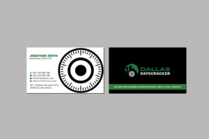 Diseño de Tarjeta de Presentación por Creations Box 2015 para Lakeway Locskmith  | Diseño: #25684790