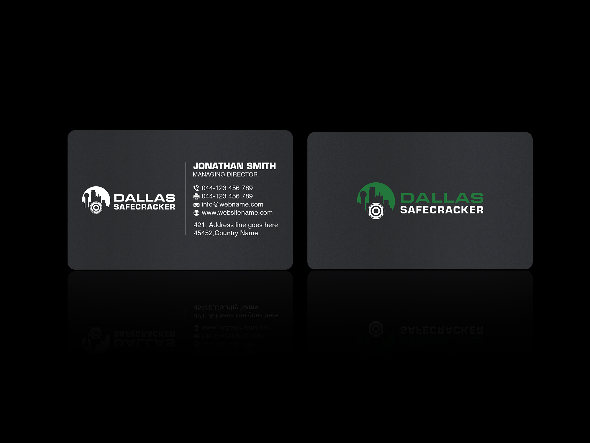 Business Card Design by Creations Box 2015 for Lakeway Locskmith  | Design #25684798
