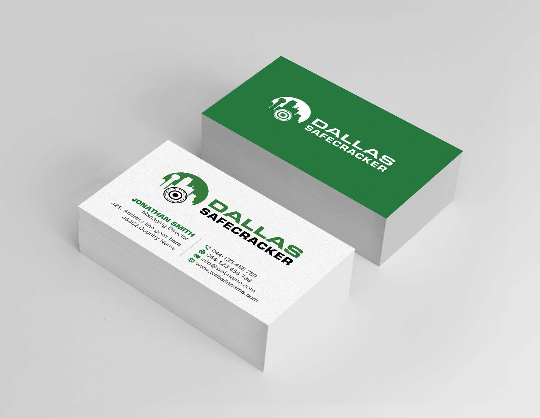 Diseño de Tarjeta de Presentación por Creations Box 2015 para Lakeway Locskmith  | Diseño #25684799