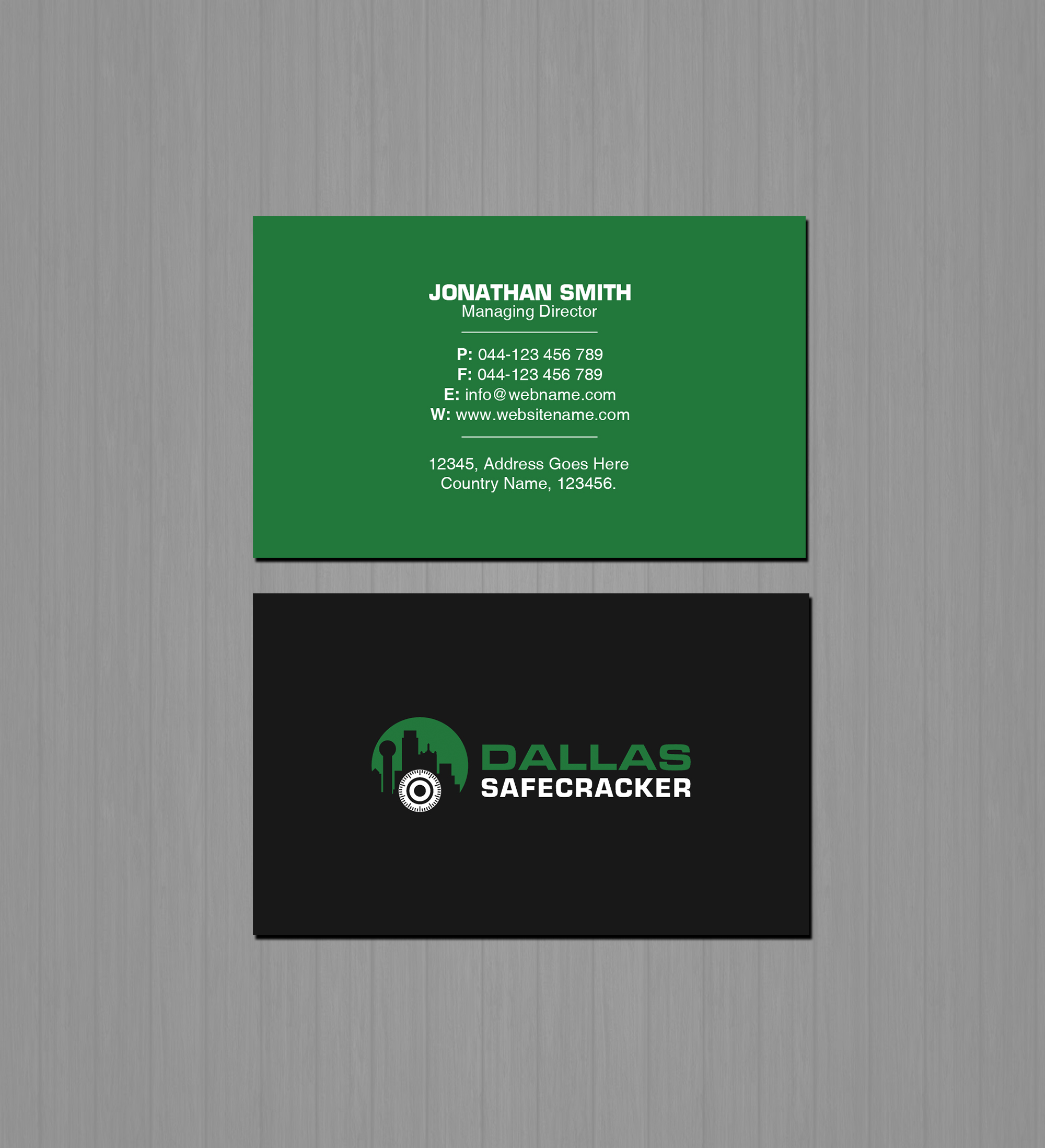 Diseño de Tarjeta de Presentación por Creations Box 2015 para Lakeway Locskmith  | Diseño #25684803