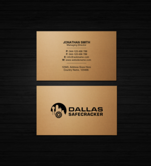 Diseño de Tarjeta de Presentación por Creations Box 2015 para Lakeway Locskmith  | Diseño: #25684804