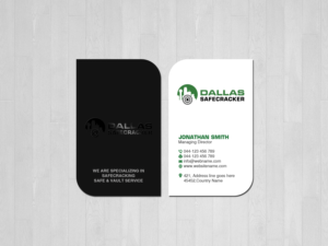 Diseño de Tarjeta de Presentación por Creations Box 2015 para Lakeway Locskmith  | Diseño: #25684806