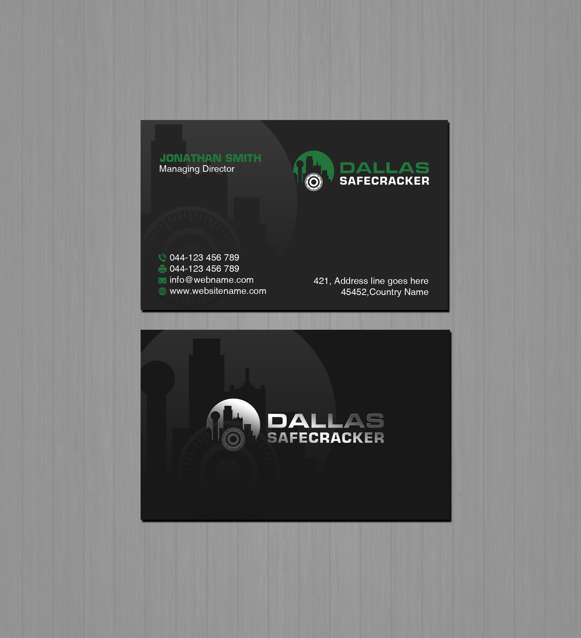 Business Card Design by Creations Box 2015 for Lakeway Locskmith  | Design #25685460