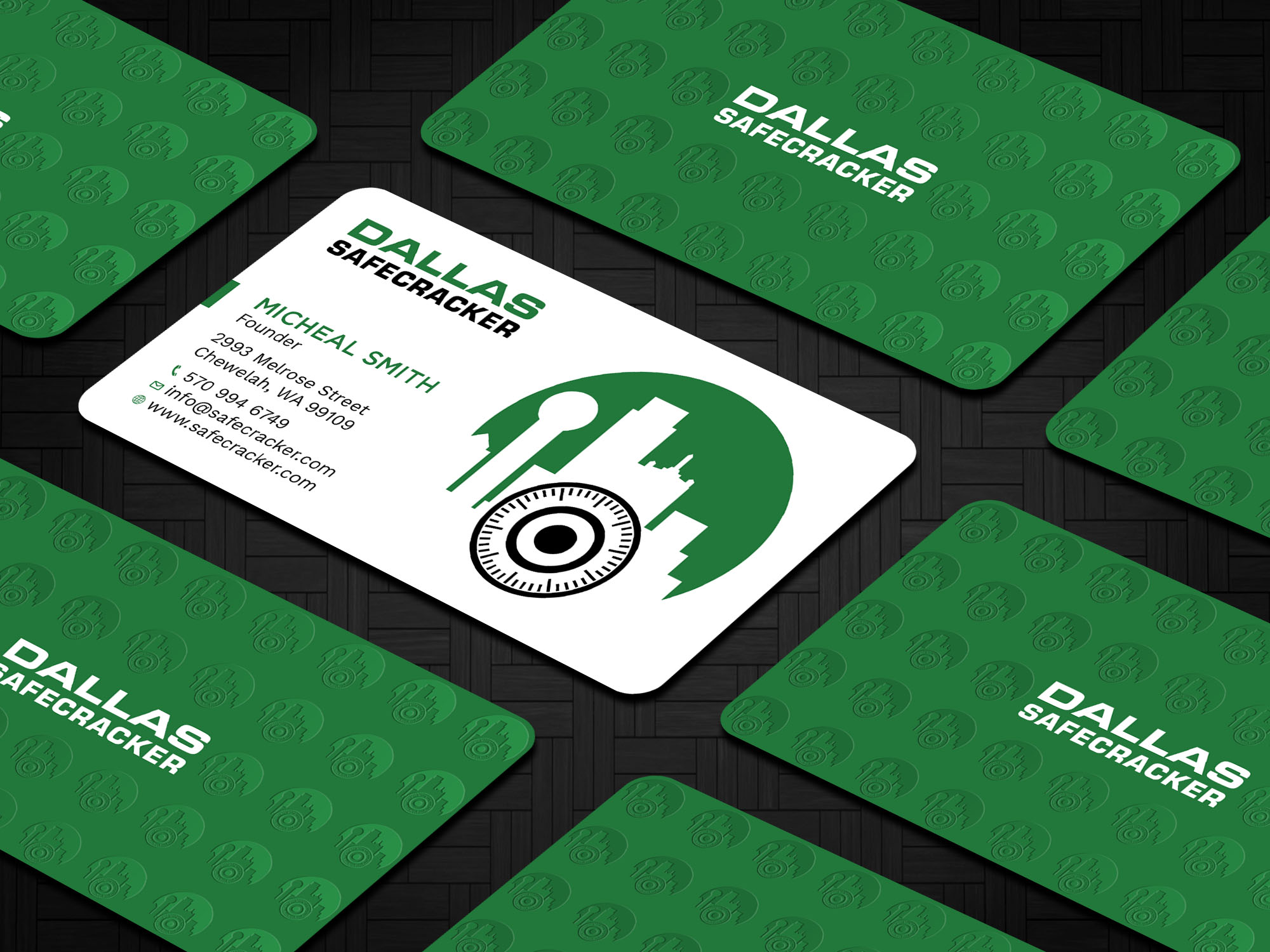 Diseño de Tarjeta de Presentación por Tripti Ranjan Gain para Lakeway Locskmith  | Diseño #25686403