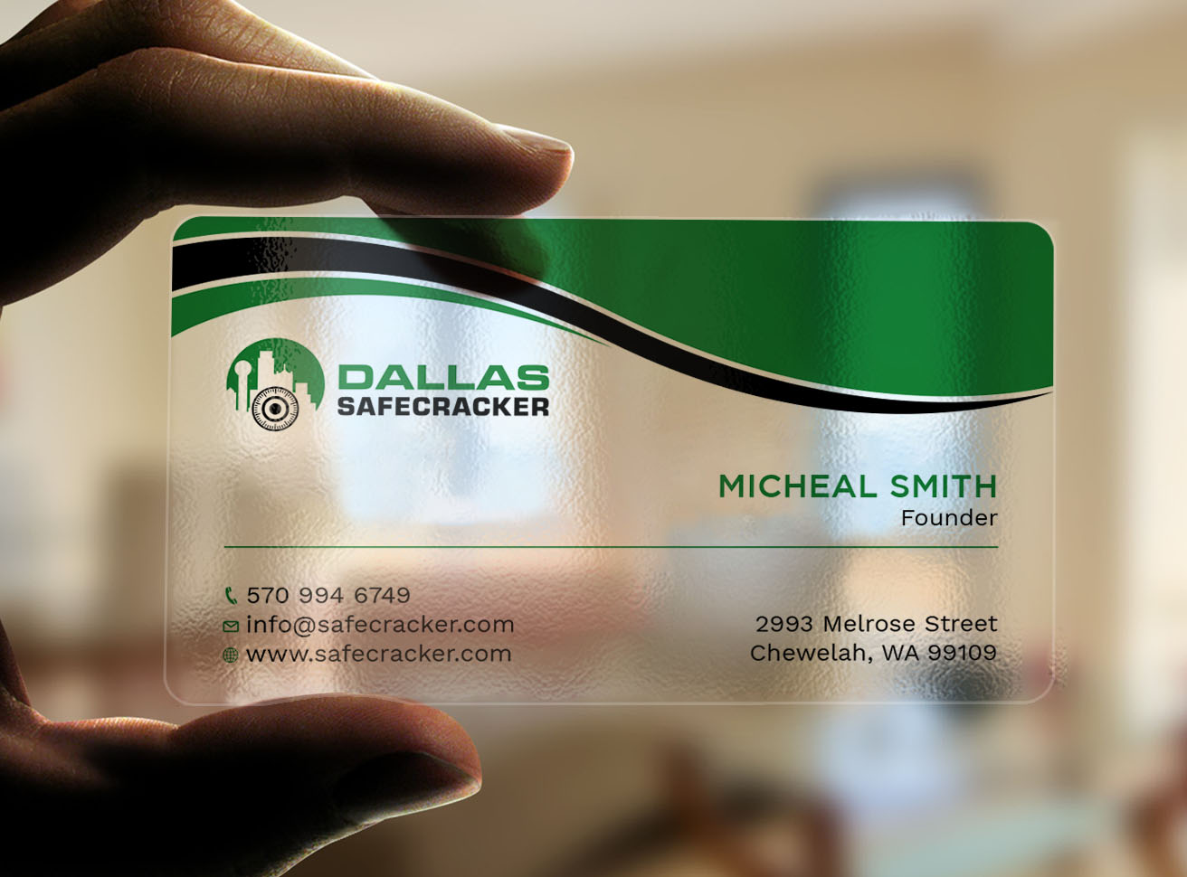 Diseño de Tarjeta de Presentación por Tripti Ranjan Gain para Lakeway Locskmith  | Diseño #25686413