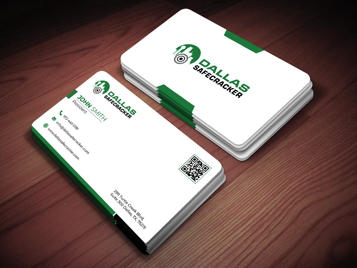 Diseño de Tarjeta de Presentación por ZinKo para Lakeway Locskmith  | Diseño #25681399