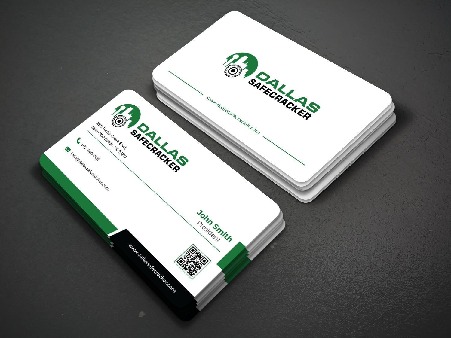 Diseño de Tarjeta de Presentación por ZinKo para Lakeway Locskmith  | Diseño #25681427