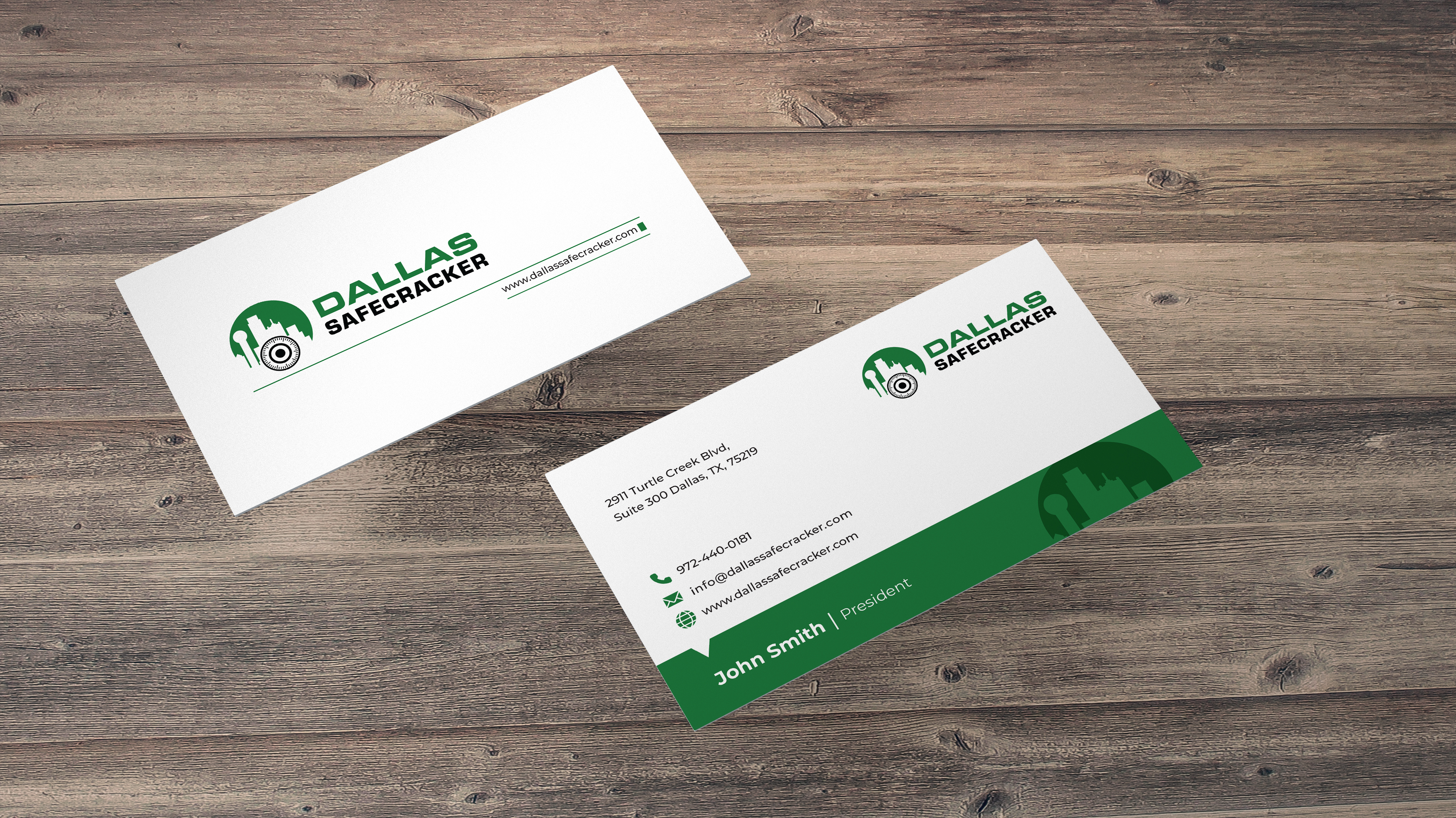 Diseño de Tarjeta de Presentación por ZinKo para Lakeway Locskmith  | Diseño #25682094