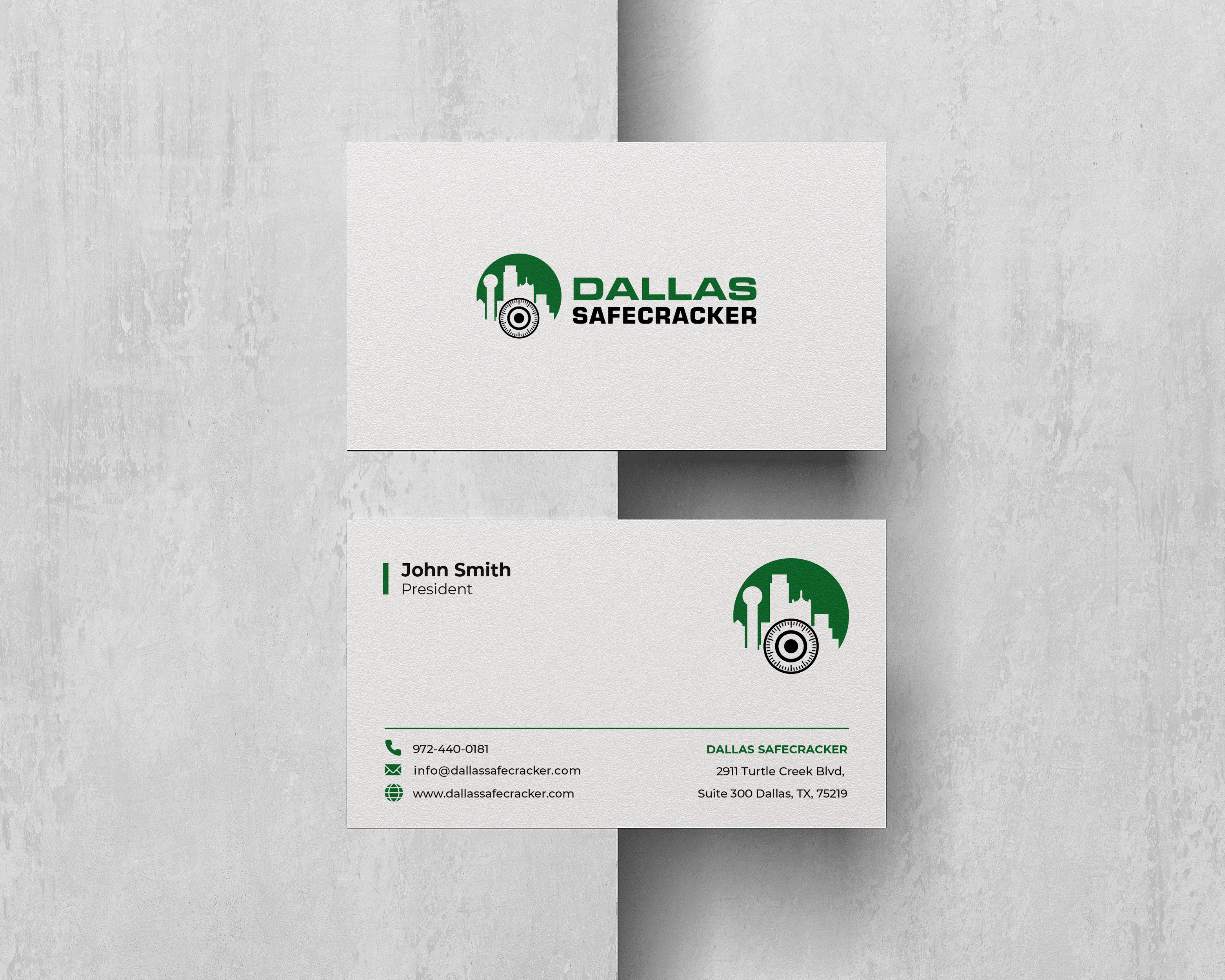 Diseño de Tarjeta de Presentación por ZinKo para Lakeway Locskmith  | Diseño #25682946