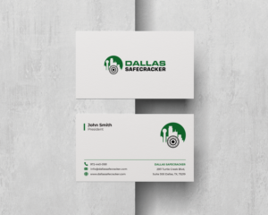 Diseño de Tarjeta de Presentación por ZinKo para Lakeway Locskmith  | Diseño: #25682946