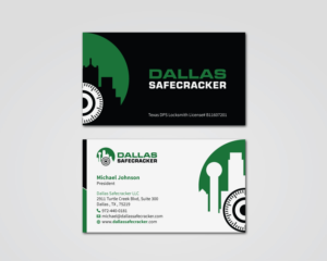 Diseño de Tarjeta de Presentación por MDesign para Lakeway Locskmith  | Diseño: #25679470