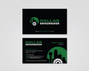 Diseño de Tarjeta de Presentación por MDesign para Lakeway Locskmith  | Diseño: #25679475