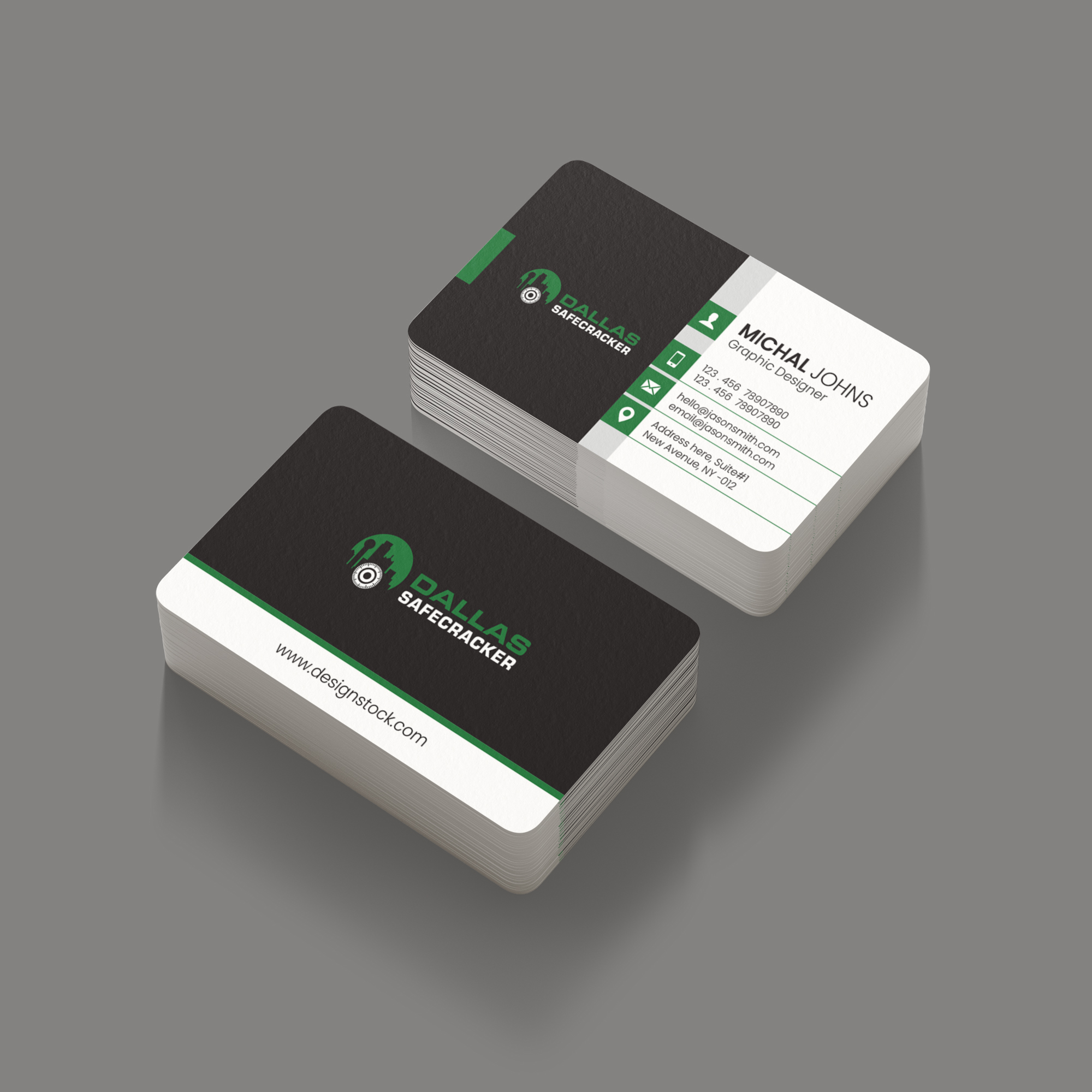 Business Card Design by Designs_4U for Lakeway Locskmith  | Design #25689908