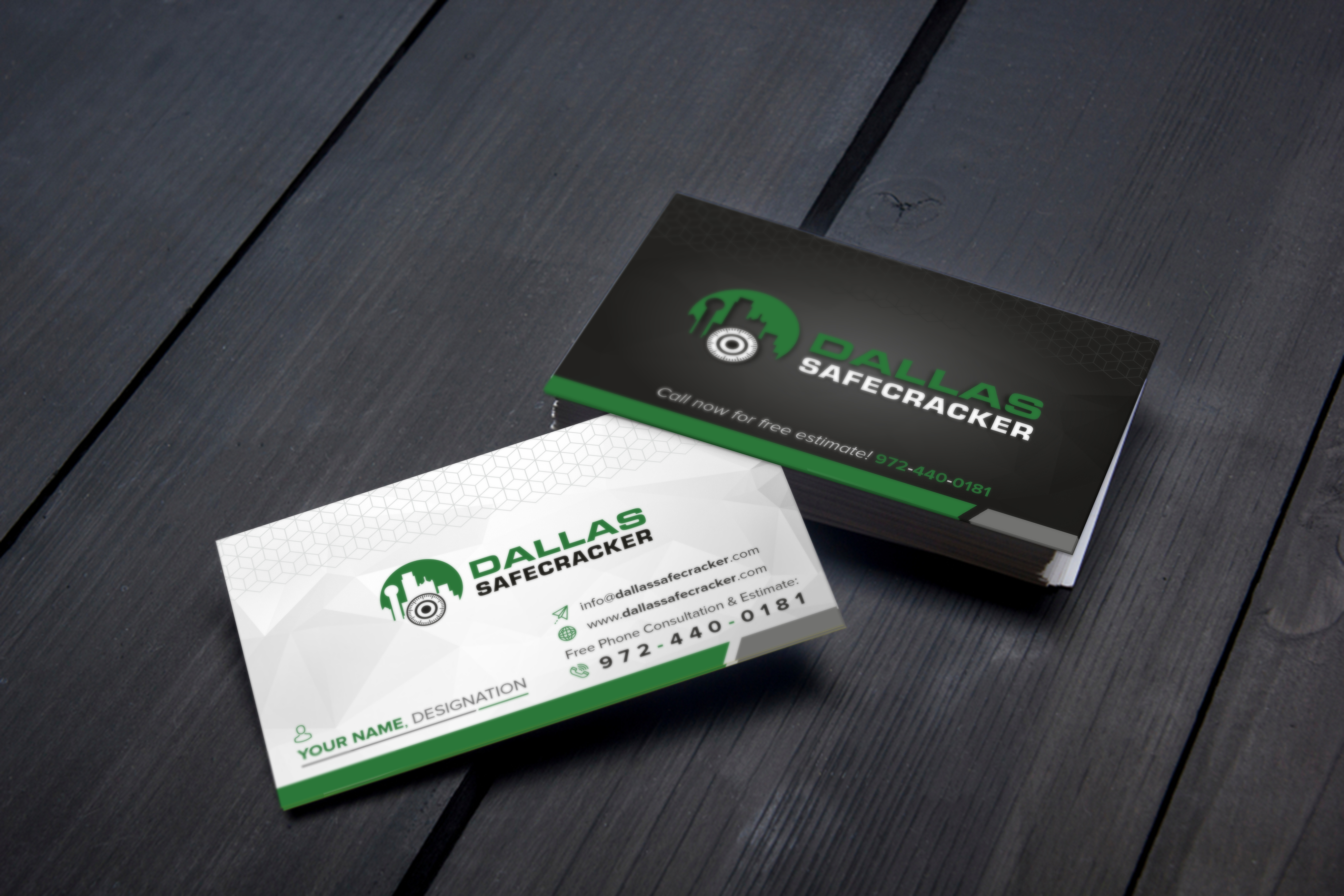 Diseño de Tarjeta de Presentación por Pranav Creative Graphic para Lakeway Locskmith  | Diseño #25678936