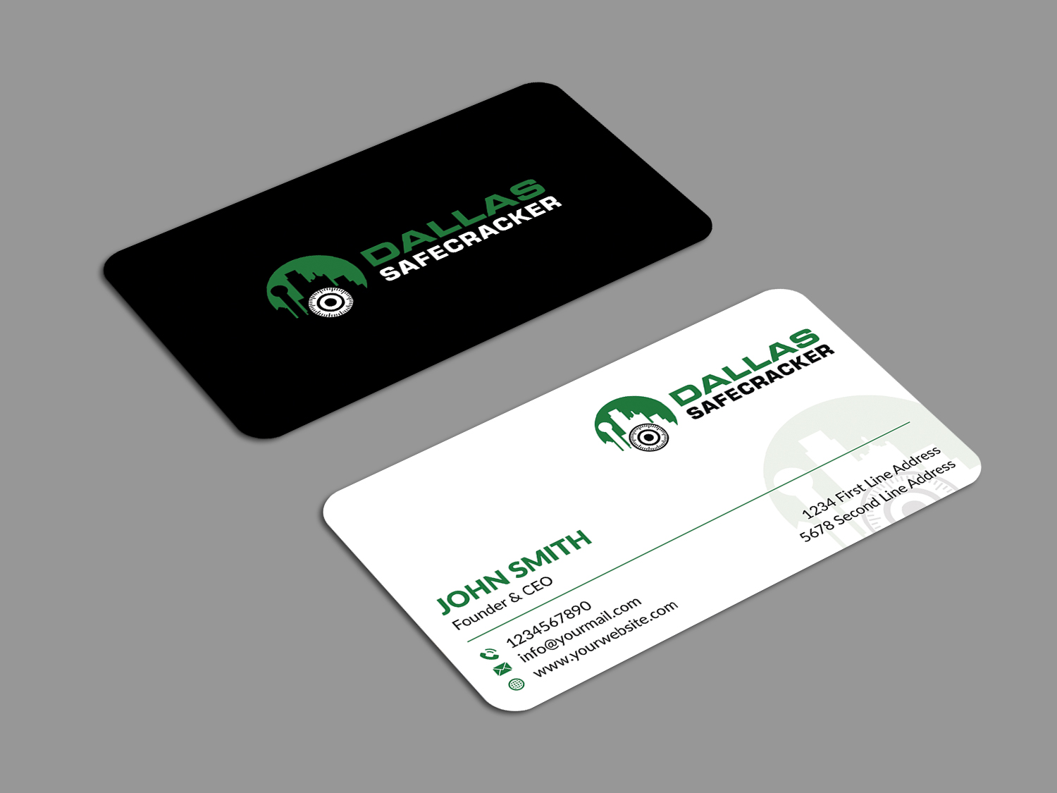 Diseño de Tarjeta de Presentación por Musa. A para Lakeway Locskmith  | Diseño #25690275