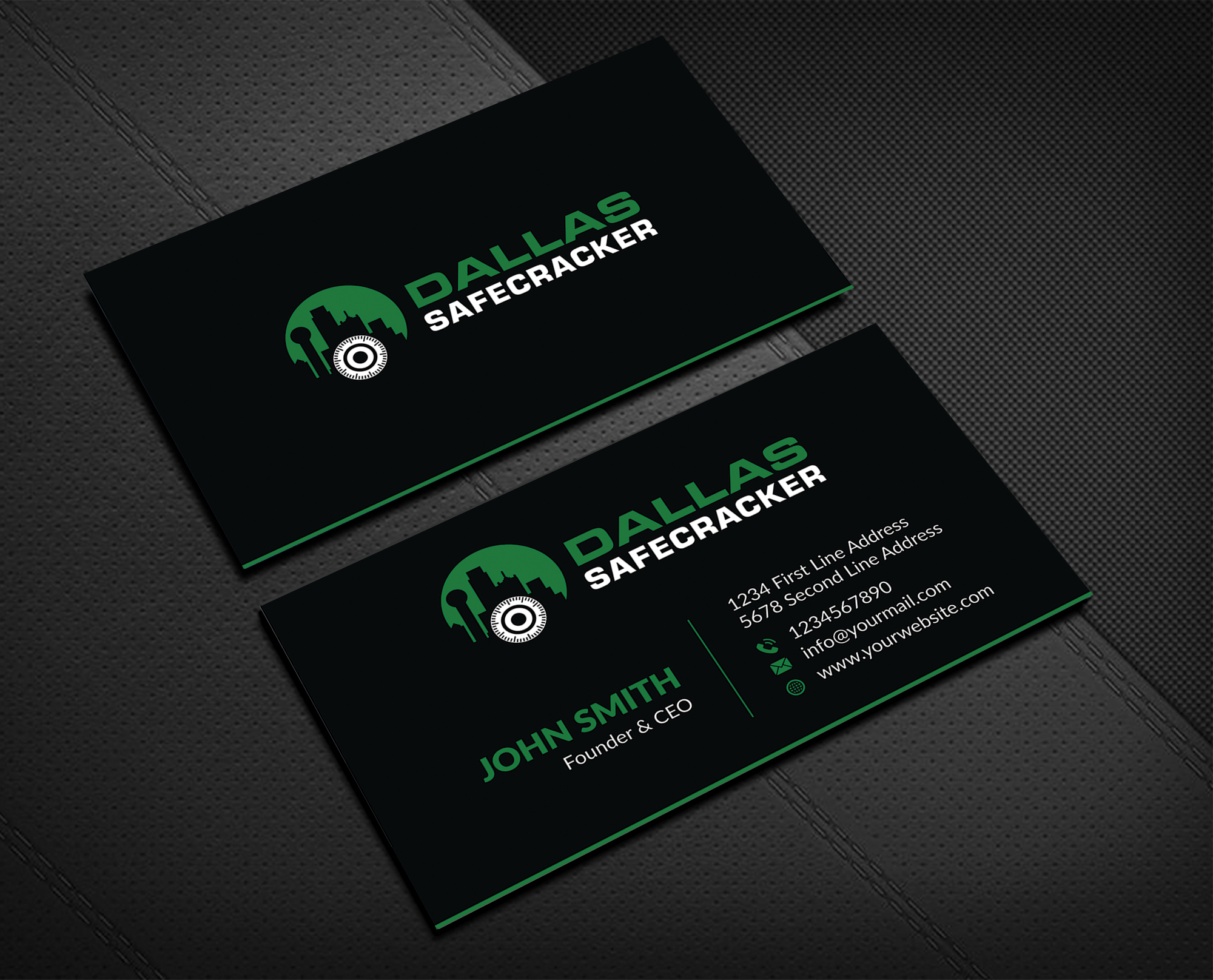 Diseño de Tarjeta de Presentación por Musa. A para Lakeway Locskmith  | Diseño #25690276