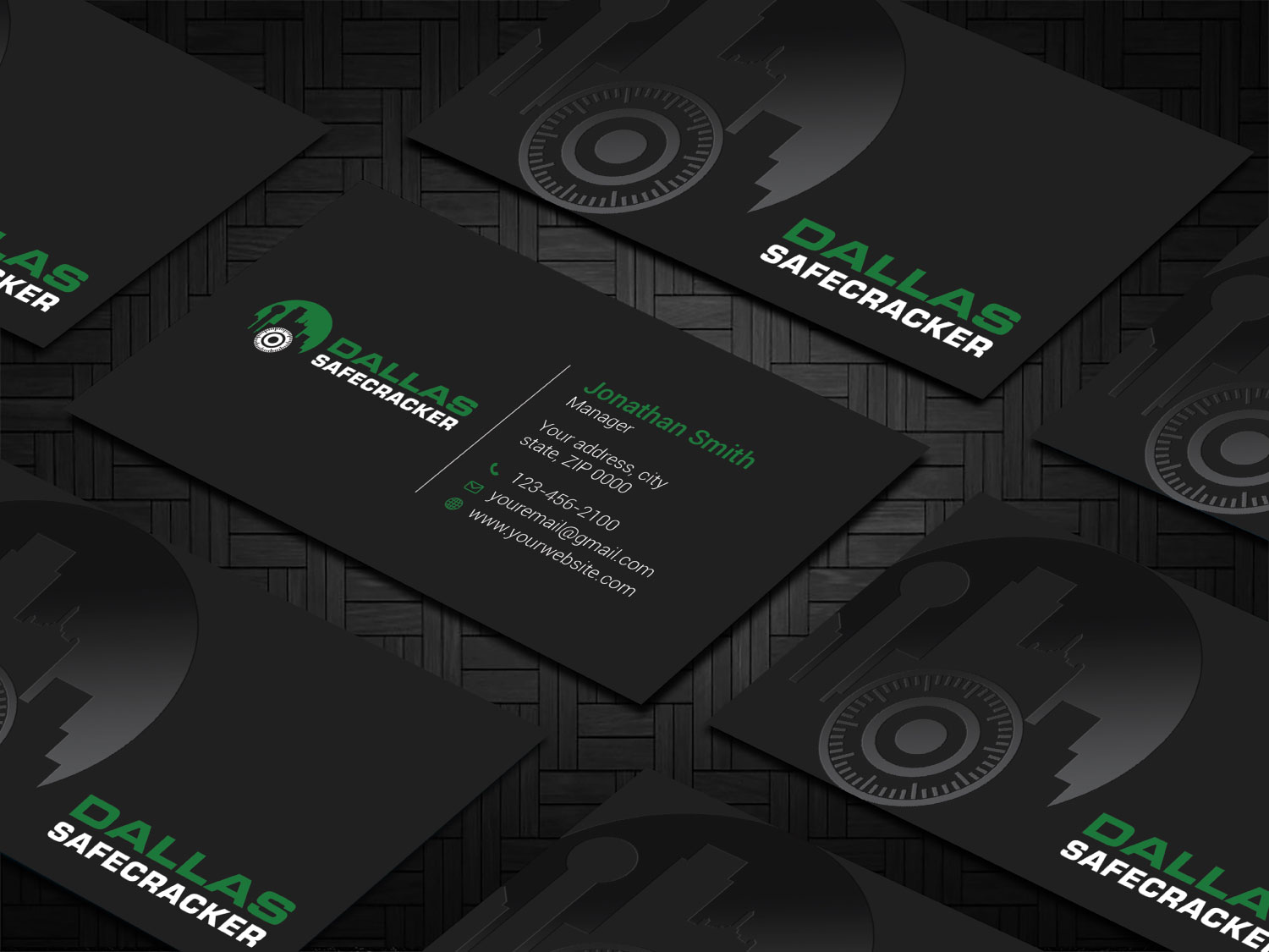 Diseño de Tarjeta de Presentación por Imagine design000 para Lakeway Locskmith  | Diseño #25678683