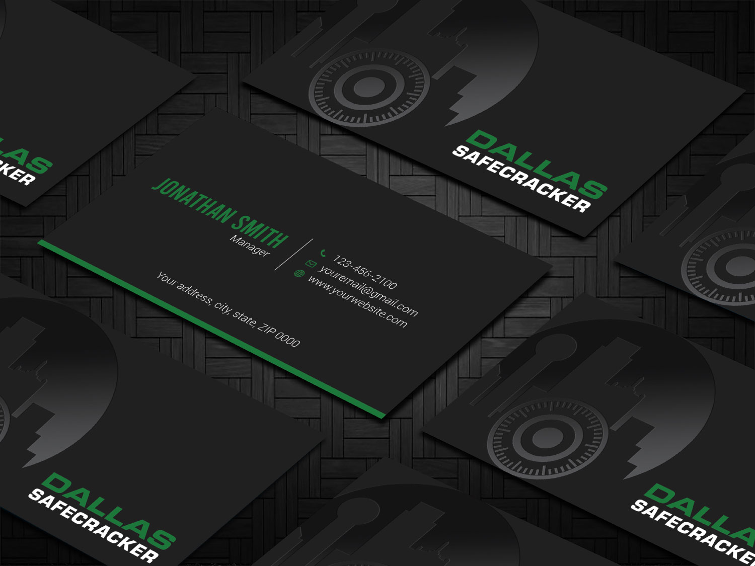 Diseño de Tarjeta de Presentación por Imagine design000 para Lakeway Locskmith  | Diseño #25678686